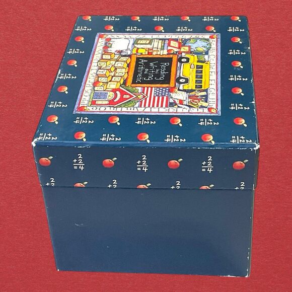 Lang and Wise Susan Winget Ceramic Coffee Cup Mug School Days Flag Vintage 1996 - Picture 12 of 16